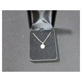 DIAMOND CART WHEEL NECKLACE