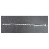 14CT MYSTIC TOPAZ BRACELET