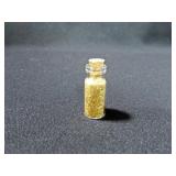 BOTTLE OF GENUINE 24K GOLD FLAKES