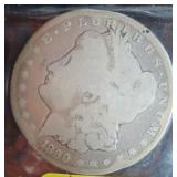 1890 CARSON CITY SILVER DOLLAR