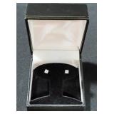 CHOCOLATE DIAMOND SOLITAIRE EARRINGS