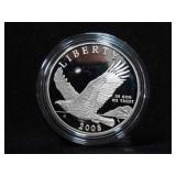2008 BALD EAGLE $1.00 SILVER COIN