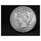1923 PEACE SILVER DOLLAR