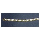 LARGE DIAMOND HEART BRACELET