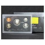 1994 UNITED STATES MINT SILVER PROOF SET