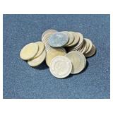 (30) INDIAN HEAD PENNIES MISC DATES