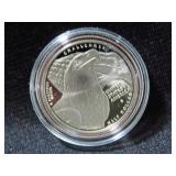 2008 BALD EAGLE UNC SILVER COIN U.S. MINT