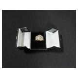 LARGE DIAMOND DINNER RING SIZE 7 ¼