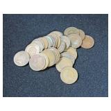 (30) INDIAN HEAD PENNIES MISC DATES
