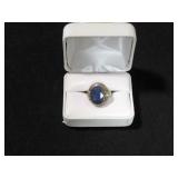 10CT GENUINE SAPPHIRE RING SIZE7