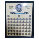 LINCOLN WHEAT CENT COLLECTION 1909-1958