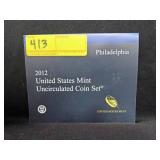 2012 UNITED STATES MINT PROOF SET