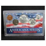1964 PRESIDENTS COLLECTION KENNEDY SILVER SET