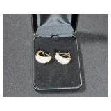 3CT BRILLIANT WHITE CREATED SAPPHIRE EARRINGS