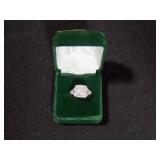 LARGE DIAMOND DINNER RING SIZE 7
