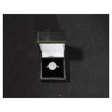 3.01CT BRILLIANT CREATED WHITE SAPPHIRE HALO RING