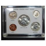 1963 FRANKLIN SILVER COIN SET