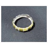 LARGE CREATED WHITE SAPPHIRE BRACELET