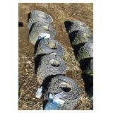 5 ROLLS BARBED WIRE
