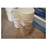 (8) 5 GALLON PAILS