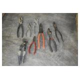 EIGHT PAIR PLIERS