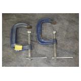 PAIR GIBRALTER C CLAMPS