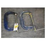 PAIR GIBRALTER C CLAMPS