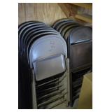 14 PLUS FOLDING CHAIRS