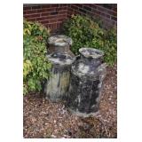 TWO MILK CANS