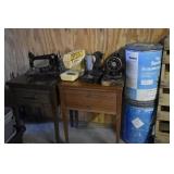 SEWING MACHINES AND FABRIC