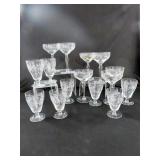 ETCHED STEMWARE AND GLASSES