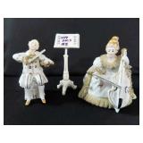 3 PORCELAIN FIGURINES