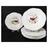 8 BIRD PLATES