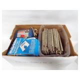 MARKLIN TRAIN TRACK:  77 STRAIGHT, 25 CURVED AND