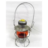 "927" RAILROAD LANTERN WITH ORANGE GLOBE