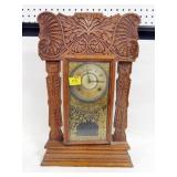 INGRAHAM OAK KITCHEN CLOCK