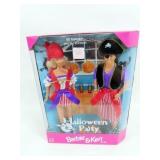 1998 "HOLLOWEEN PARTY" BARBIE & KEN GIFT SET