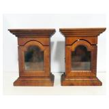 2 POCKET WATCH CASES