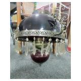 CRANBERRY HANGING LAMP