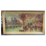 LEFT BANK PARIS PRINT