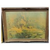 WINTER LANDSCAPE PRINT