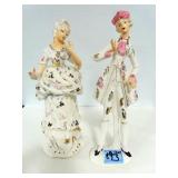 PAIR OF FIGURINES