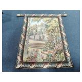GARDEN SCENE TAPESTRY