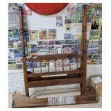 ANTIQUE FULL SIZE POSTER BED - WALNUT