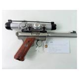 RUGER MARK II TARGET .22 LR SEMI AUTO PISTOL