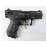 WALTHER P22 - .22 LR SEMI AUTOMATIC PISTOL