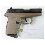 SCCY CPX-2 9MM SEMI AUTO PISTOL - NEW IN BOX