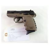 SCCY CPX-1 9MM SEMI AUTO PISTOL - NEW IN BOX