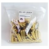 200 PCS. BRASS FOR RELOADING .223 REM
