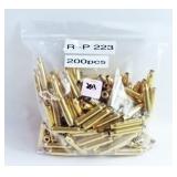 200 PCS. BRASS FOR RELOADING .223 REM